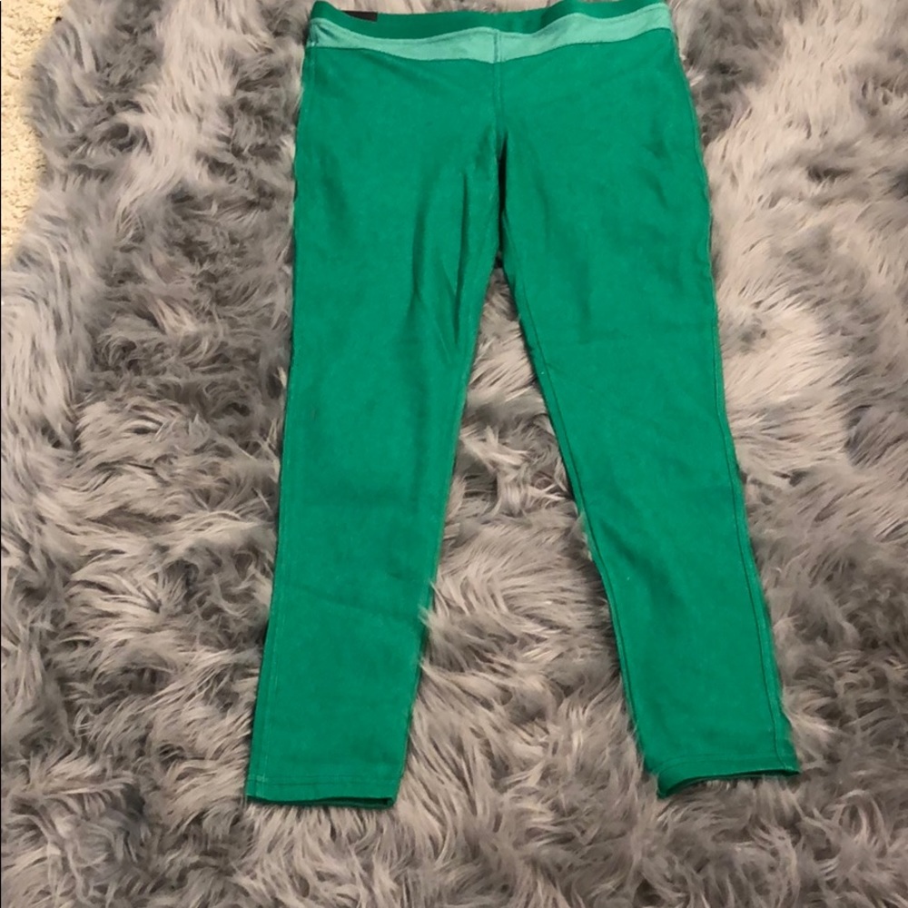 New Hotsox Green Leggings Size C